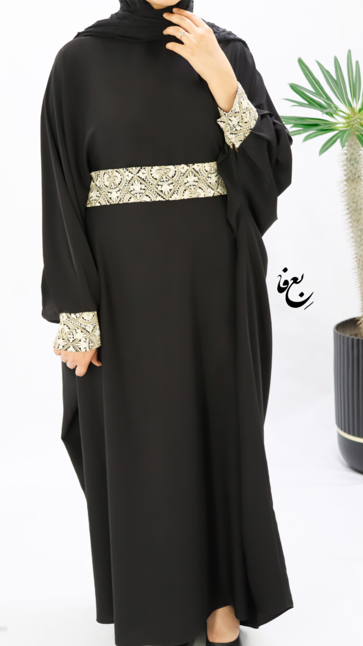 عبای زنانه برندبِعفا مدل کیمانو